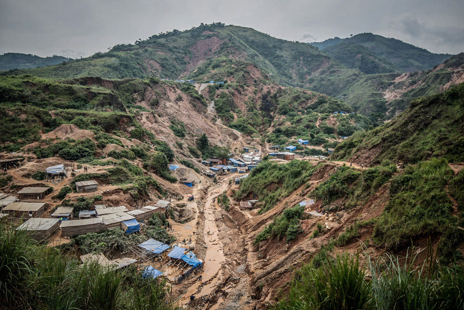 Gold mines in the South Kivu Province, March 2021. © Moses Sawasawa for Fondation Carmignac