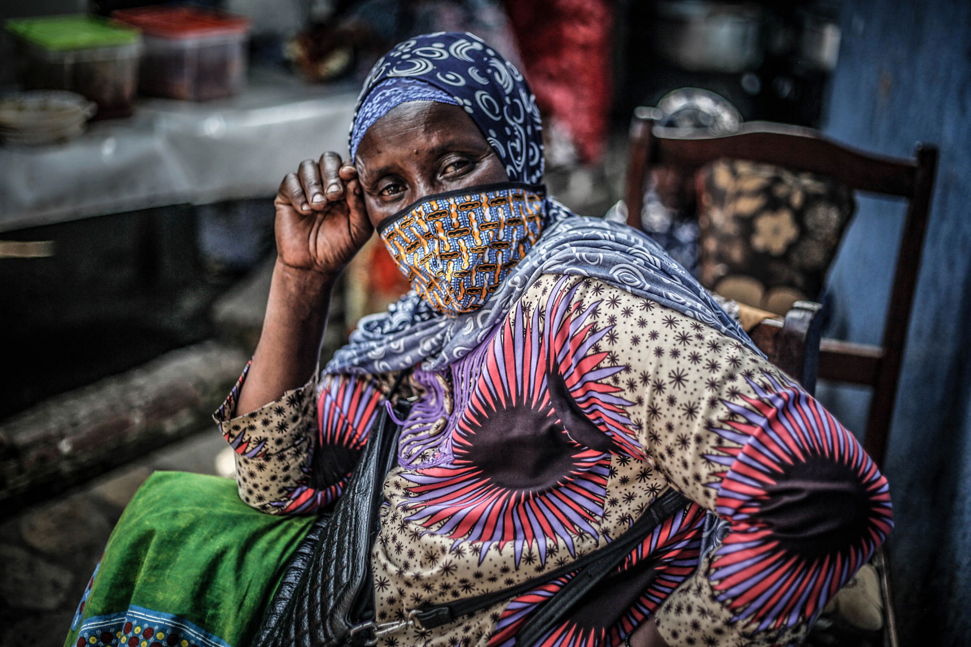 Goma, RDC, mai 2020. Sauda Pelaji © Ley Uwera pour la Fondation Carmignac